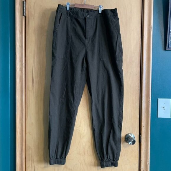 Bridge and Burn Women's Pants Olive Green XL - Picture 1 of 9